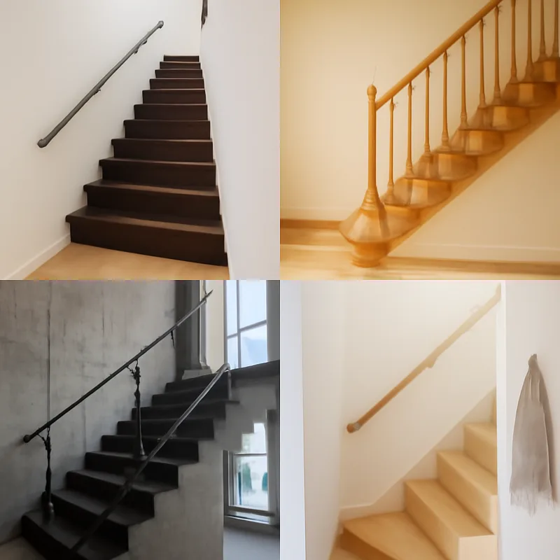Vier Stilrichtungen für die Treppenhausgestaltung im Vergleich: Modern, Landhaus, Industrial, Skandinavisch