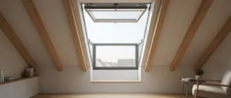 Dachfenster als Teil des zweiten Rettungswegs im ausgebauten Dachgeschoss